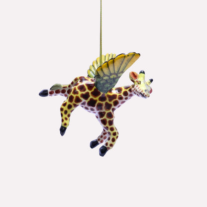 Flying Giraffe Ornament