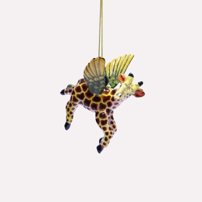 Flying Giraffe Ornament