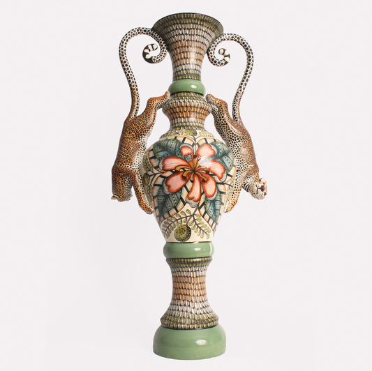 Leopard Large Vase