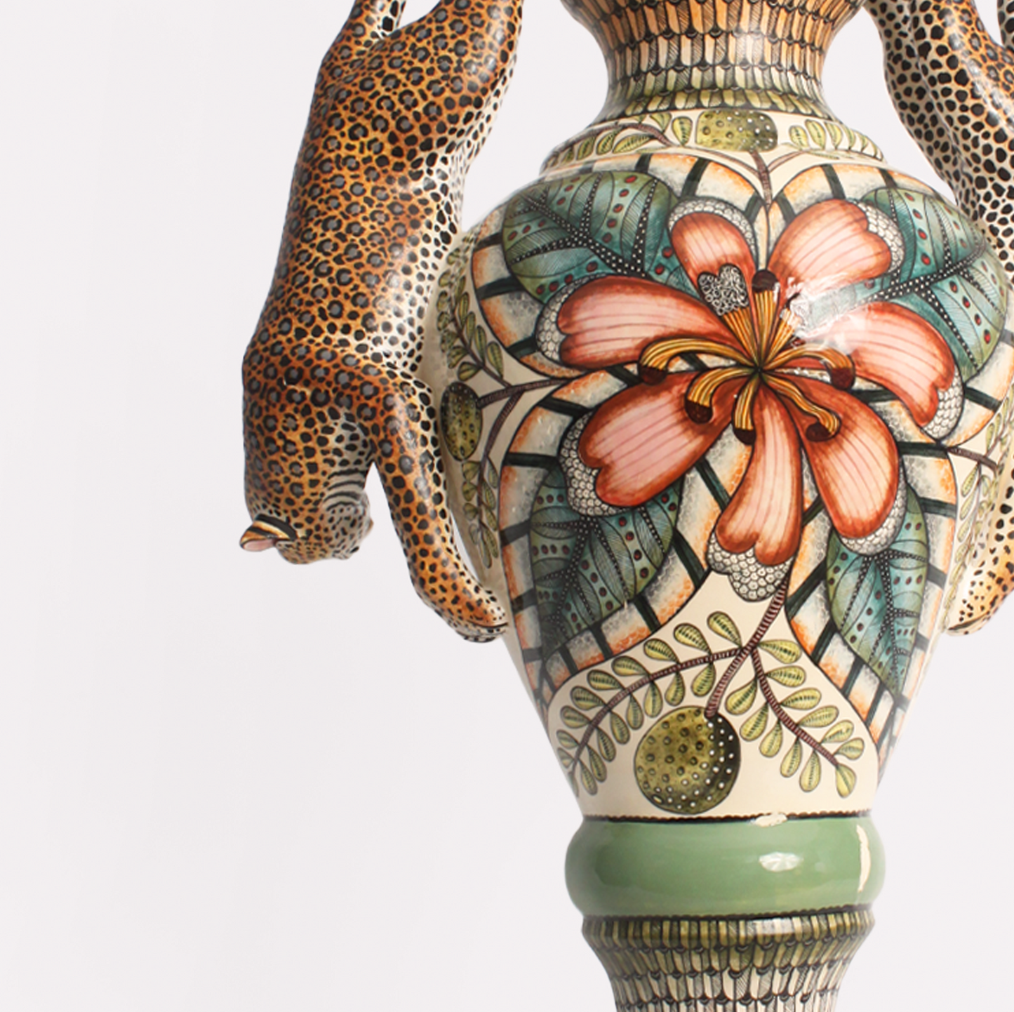 Leopard Large Vase