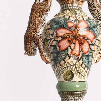Leopard Large Vase