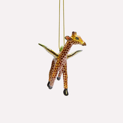 Flying Giraffe Ornament