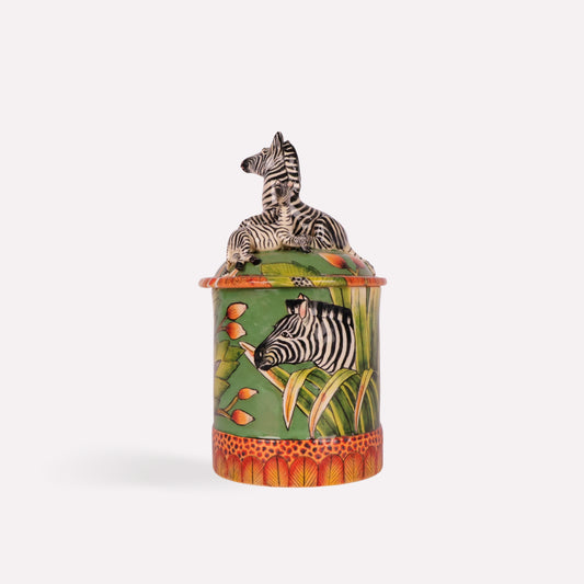 Zebra Spirit Candle