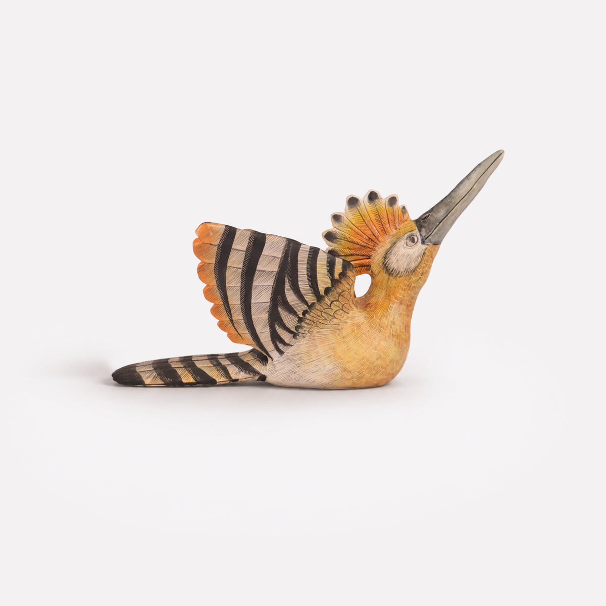 African Hoopoe Small Sculpture