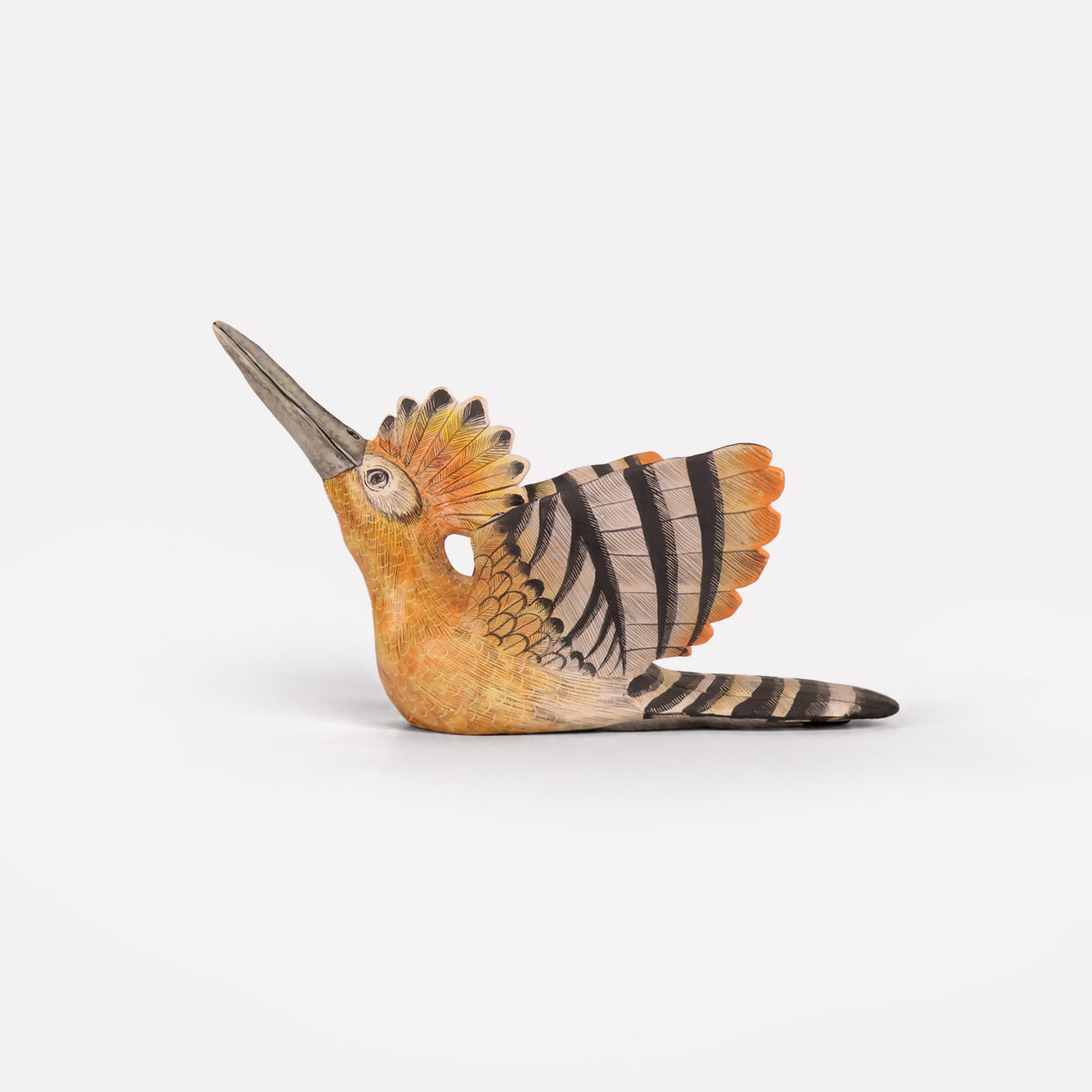 African Hoopoe Small Sculpture