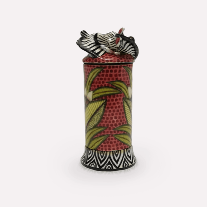 Zebra Diffuser Pot