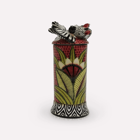 Zebra Diffuser Pot