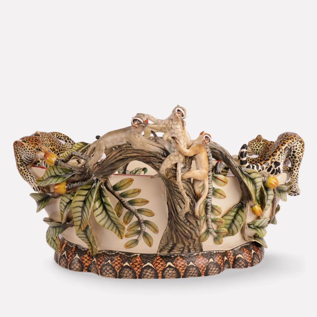 Leopard and Monkey Bowl