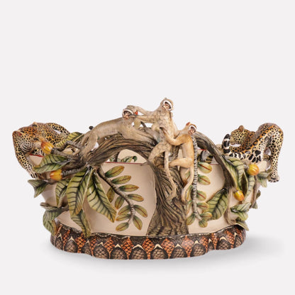 Leopard and Monkey Bowl