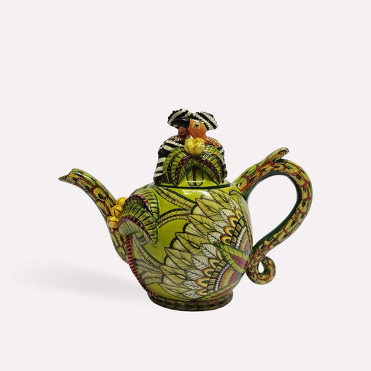 African Hoopoe Teapot