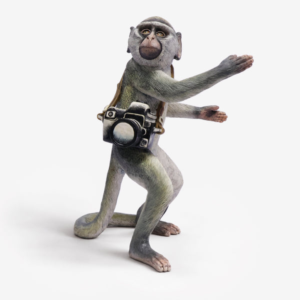 Meandering Monkey Sculpture