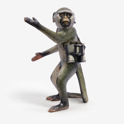 Meandering Monkey Sculpture