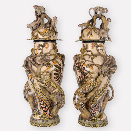 Monkey Tales Urns