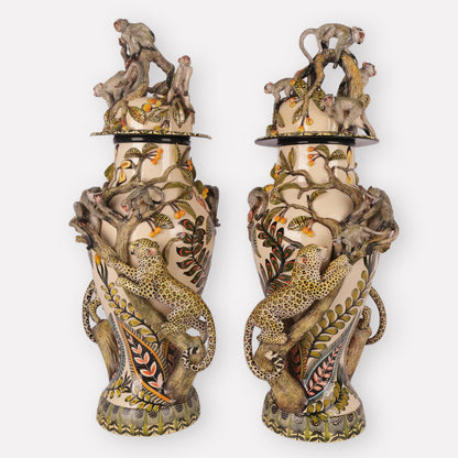 Monkey Tales Urns