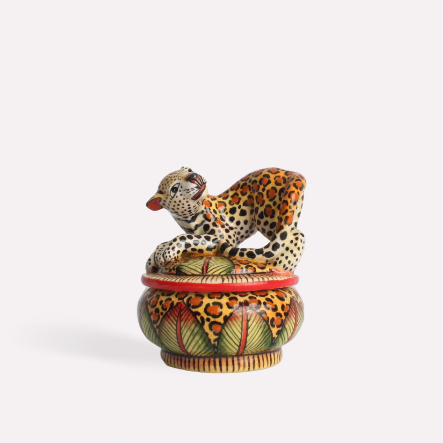 Leopard Trinket Box