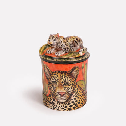 Leopard Spirit Candle