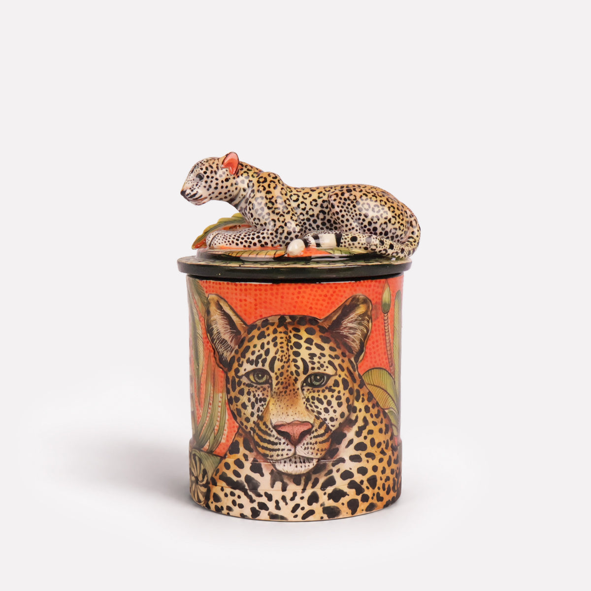 Leopard Spirit Candle