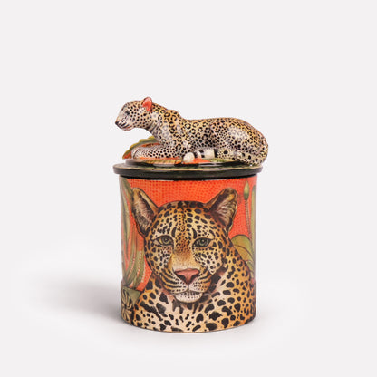 Leopard Spirit Candle