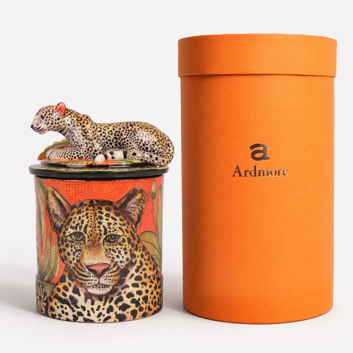 Leopard Spirit Candle
