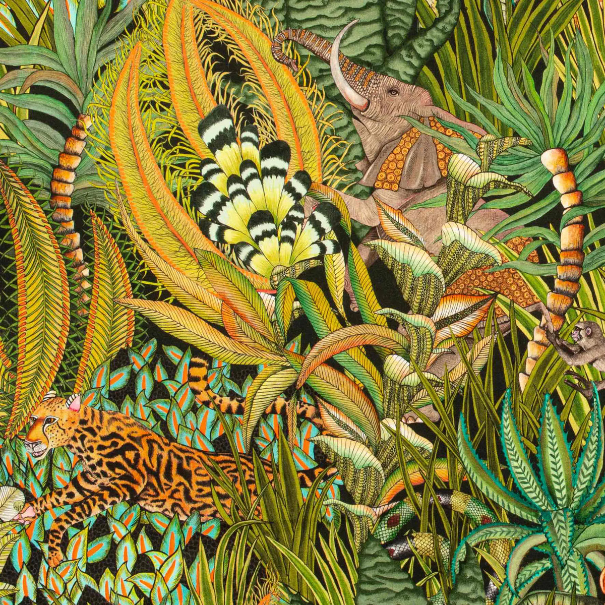 Sabie Forest Delta Linen Fabric Ardmore Design