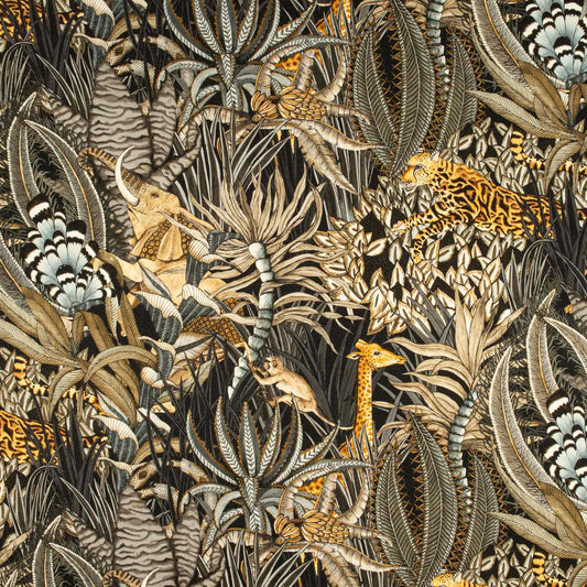 Sabie Forest Moonlight Linen Fabric Ardmore Design