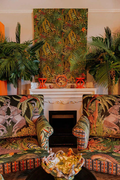 Sabie Sofa in Delta Ardmore Design