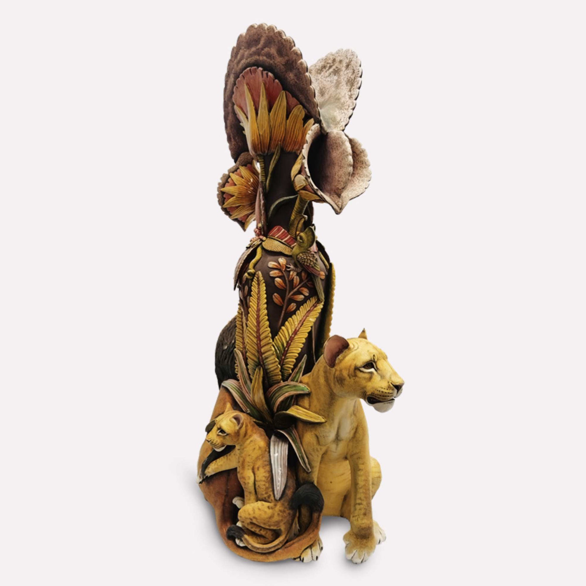 Lion Phinda Pride Vessel, created in celebration of Ardmore's 40th Anniversary.