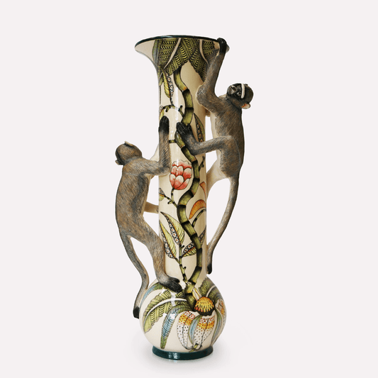 Monkey Vase