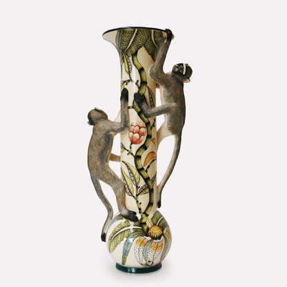 Monkey Vase