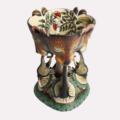 Leopard and Elephant Sweet Dish