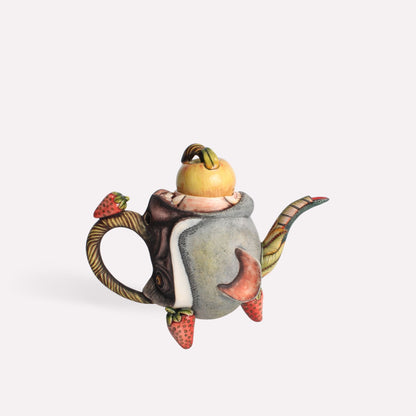 Monkey Fruits Teapot