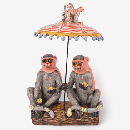Meandering Monkeys Sculpture