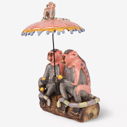 Meandering Monkeys Sculpture