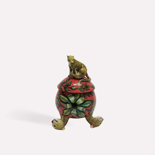 Leopard Trinket Box
