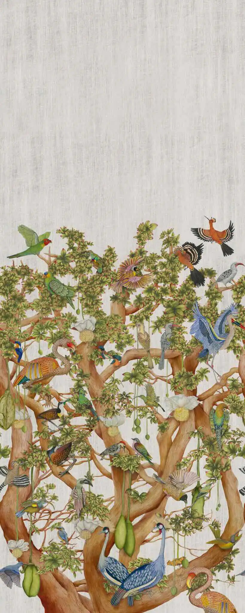 Tree of Life Platinum Wallpaper Ardmore Design