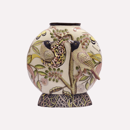 Weaver Bird Vase