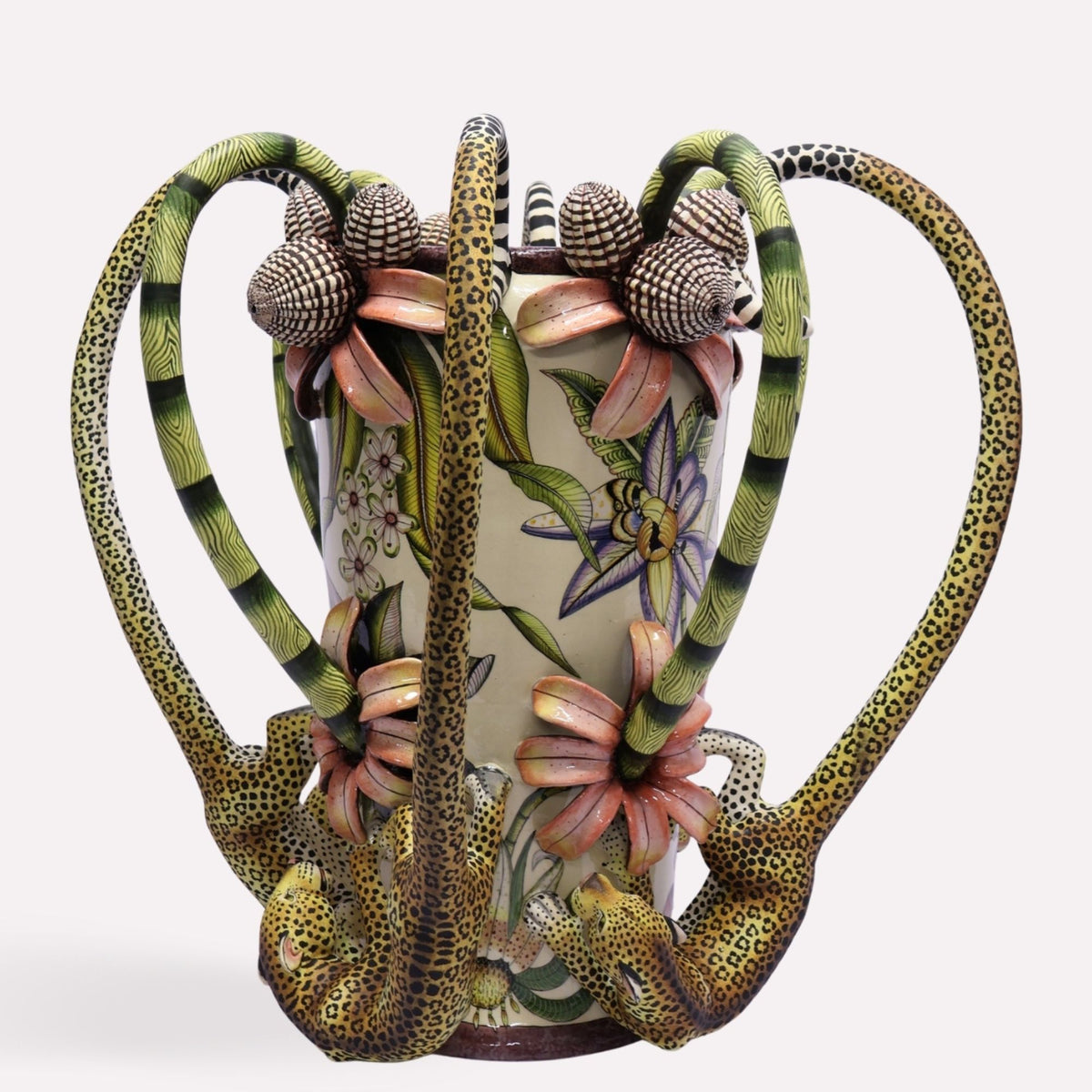 Protea and Panthera Vessel