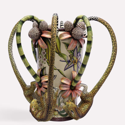 Protea and Panthera Vessel