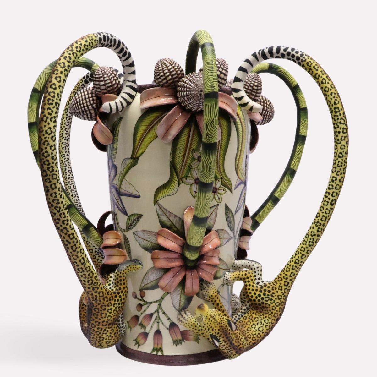 Protea and Panthera Vessel
