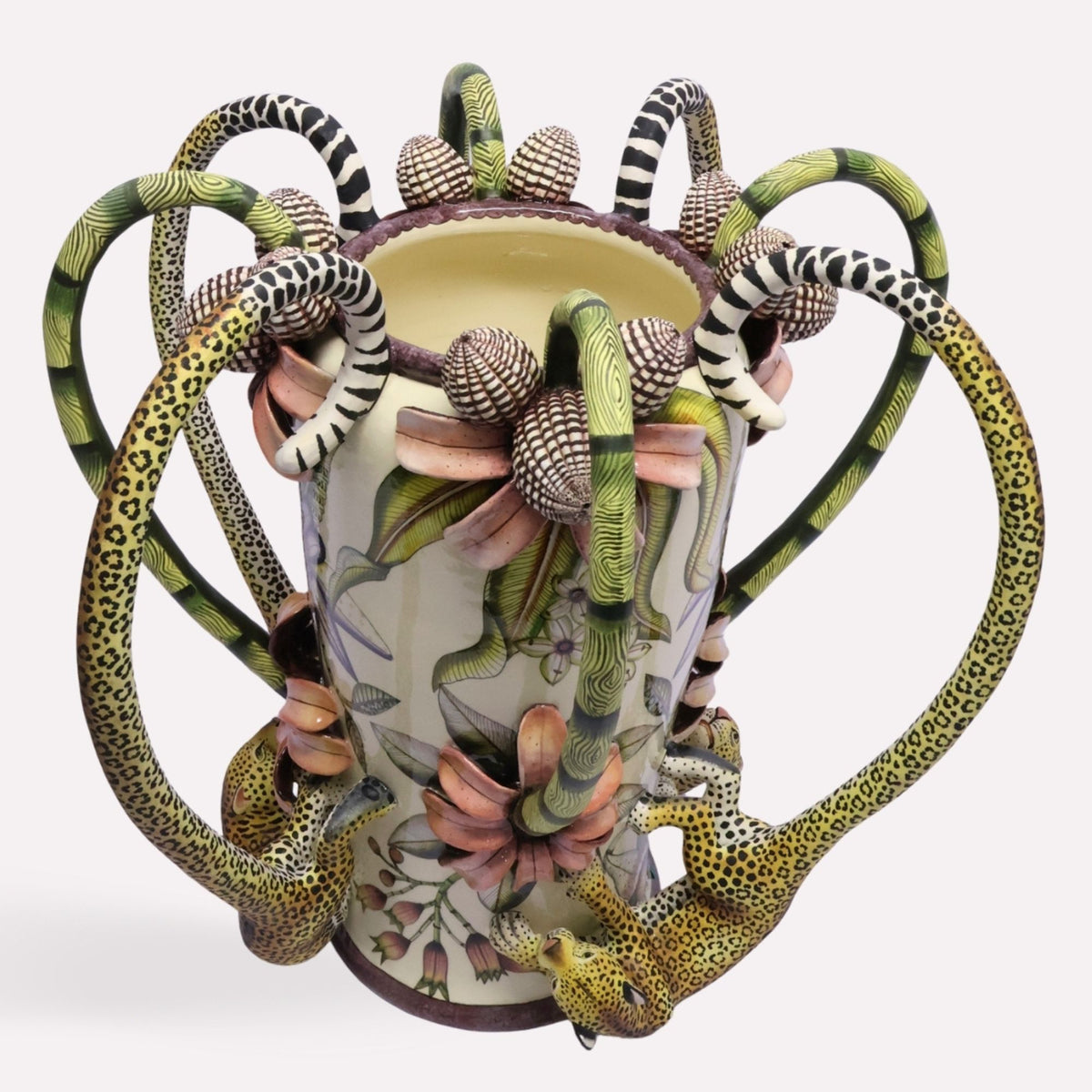 Protea and Panthera Vessel