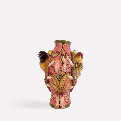 Weaver Bird Small Vase