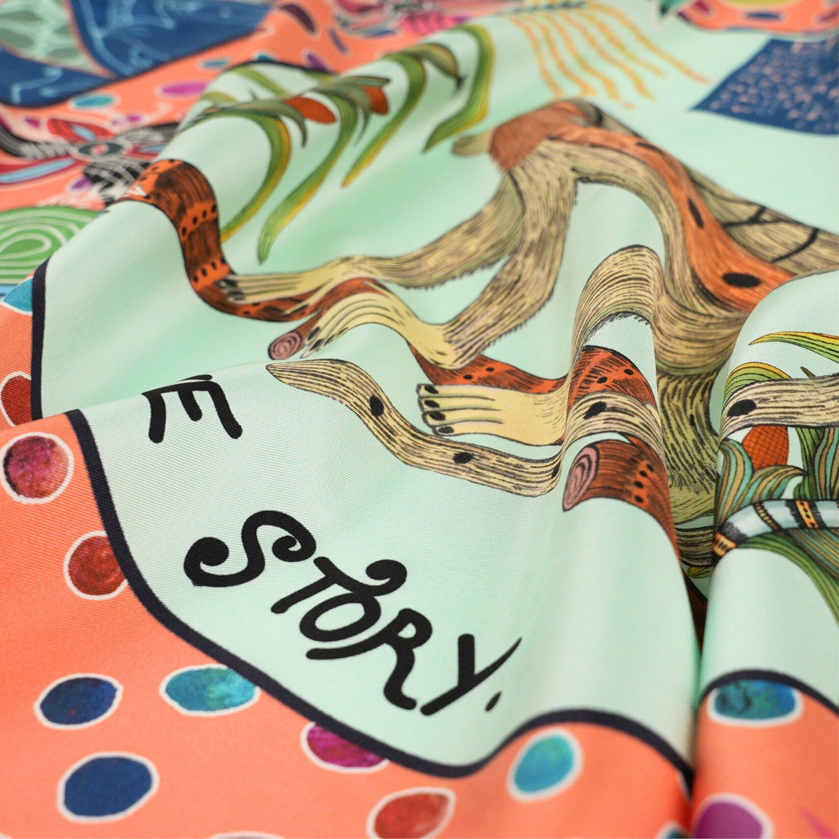 Wonderboy Love Story Wrap Coral