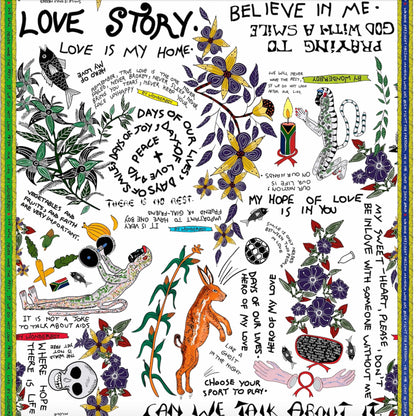 Wonderboy Wisdom Large Scale Taupe Thick Weave Linen Fabric