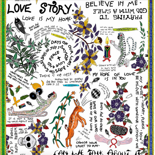 Wonderboy Wisdom Large Scale Taupe Thick Weave Linen Fabric