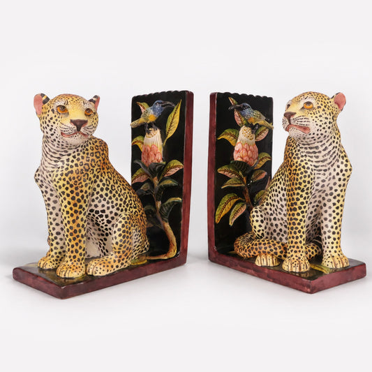 Leopard Book-ends