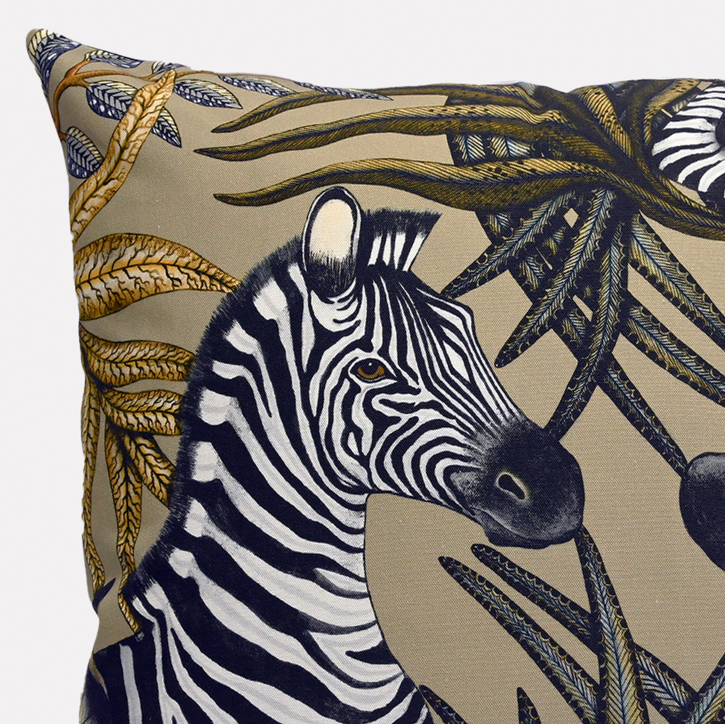 Thanda Stripe Savannah Cotton Cushion Cover