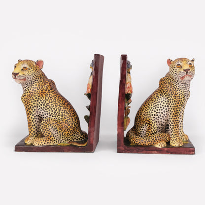 Leopard Book-ends