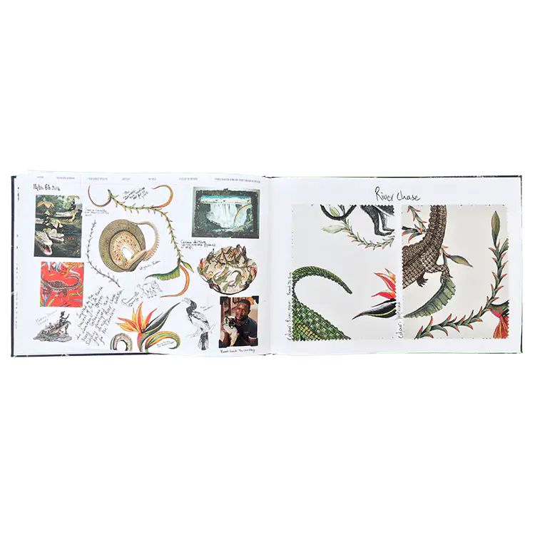 Zambezi Fabric Collection Journal Ardmore Design
