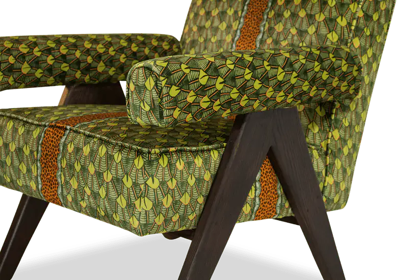 Zambezi Feather River Green Occasional Chair Ardmore Design