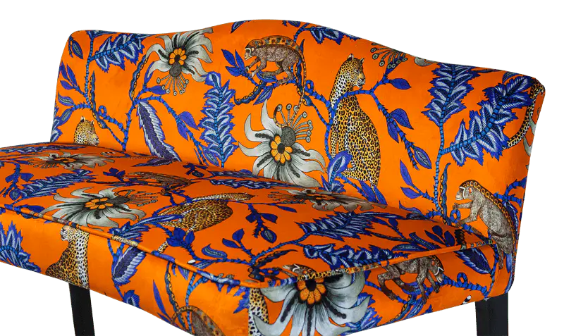 Zambezi Monkey Bean Flame Bench Ardmore Design